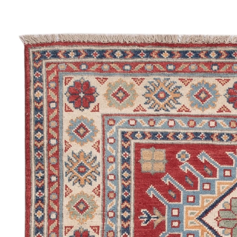 Kazak Teppich 100x145cm - Orientteppich - rot