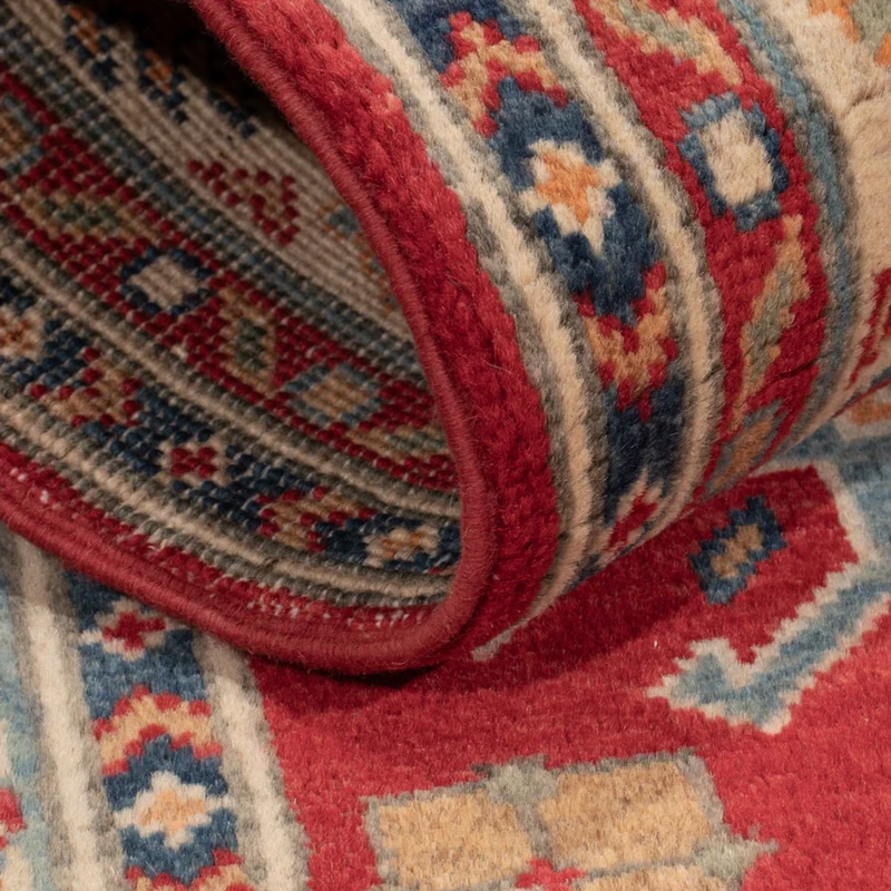 Kazak Teppich 100x145cm - Orientteppich - rot