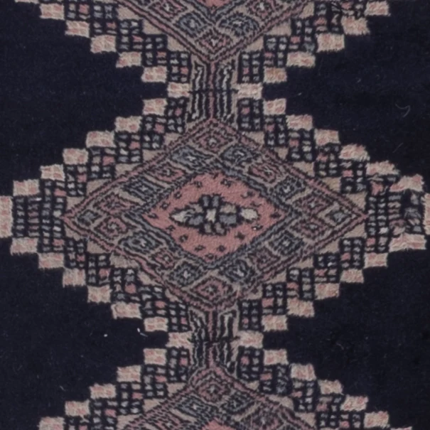Pakistan Teppich 77x270cm - Orientteppich - dunkelblau