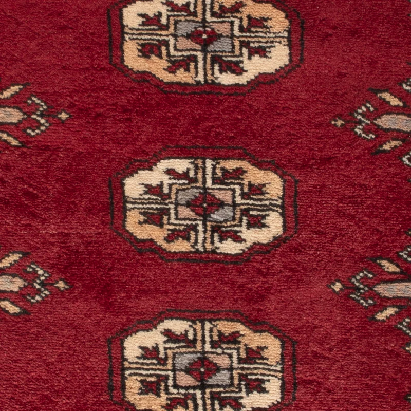 Pakistan Teppich 63x92cm - Orientteppich - rot