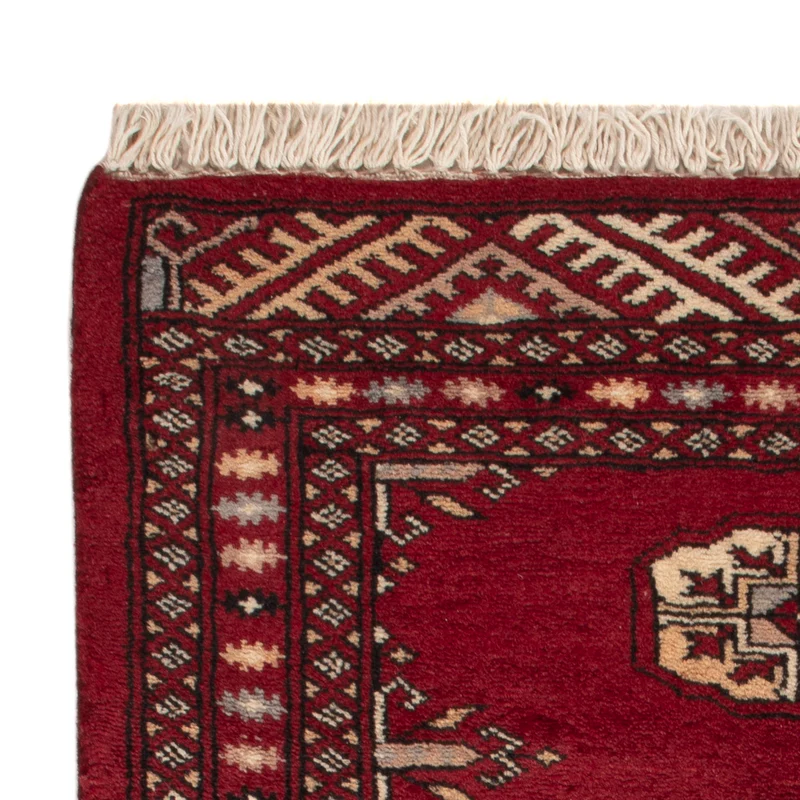 Pakistan Teppich 63x92cm - Orientteppich - rot