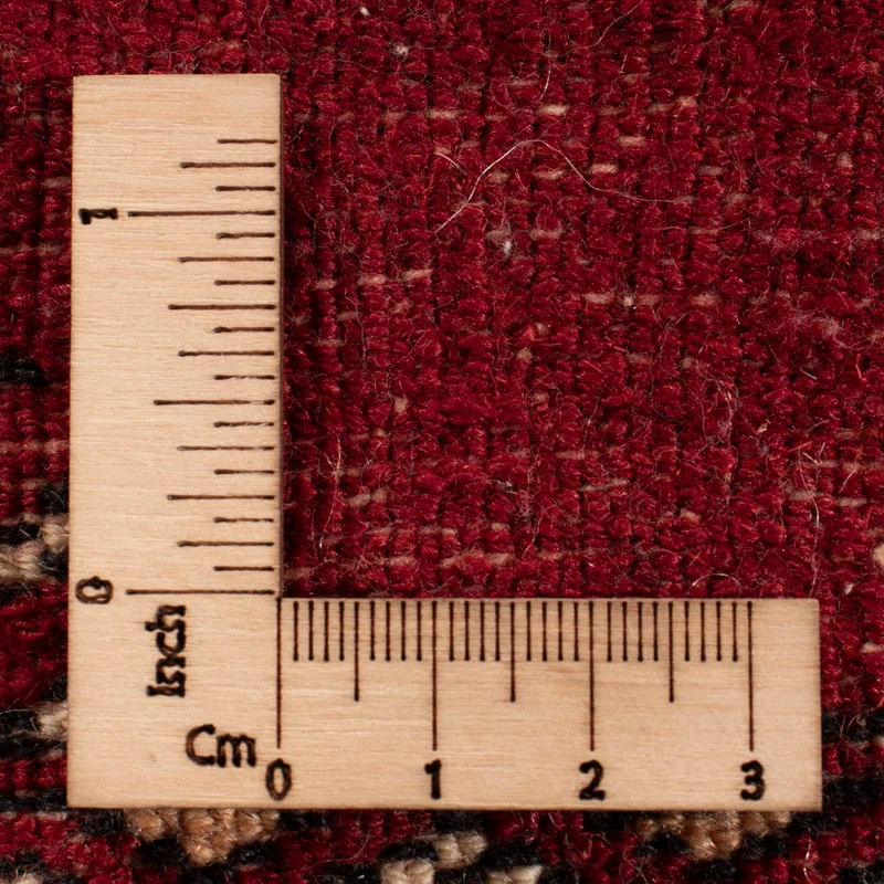 Pakistan Teppich 63x92cm - Orientteppich - rot