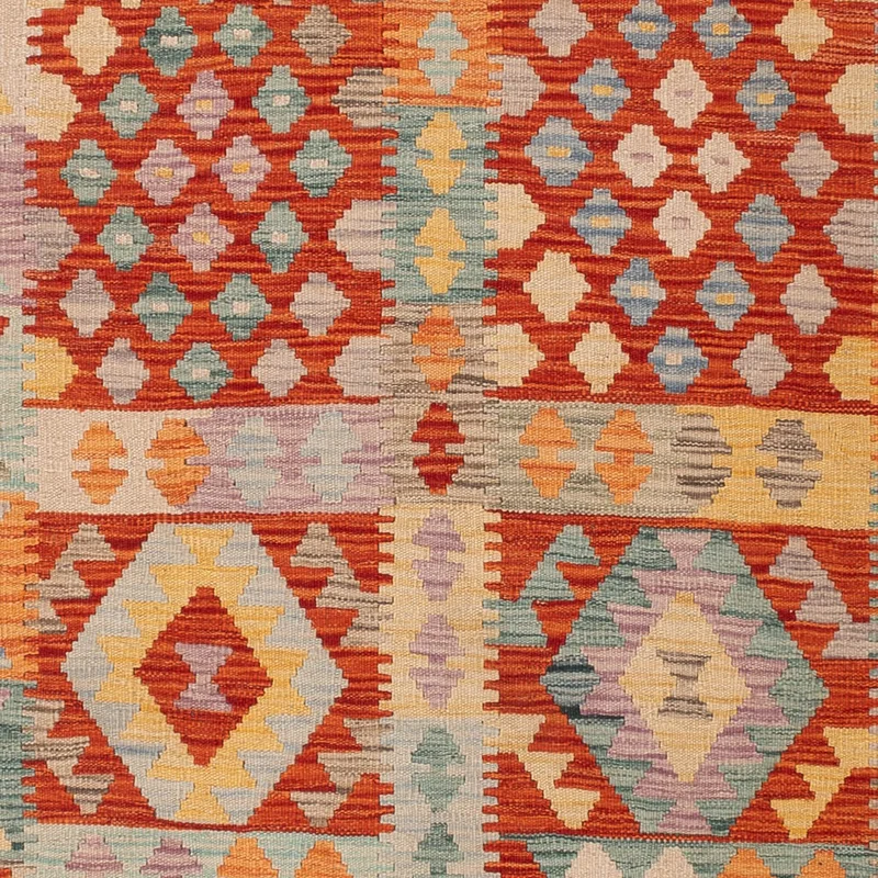 Kelim Maimene Teppich 173x236cm - bunt
