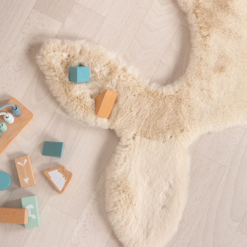 Kinderteppich - Huggy Wal Creme