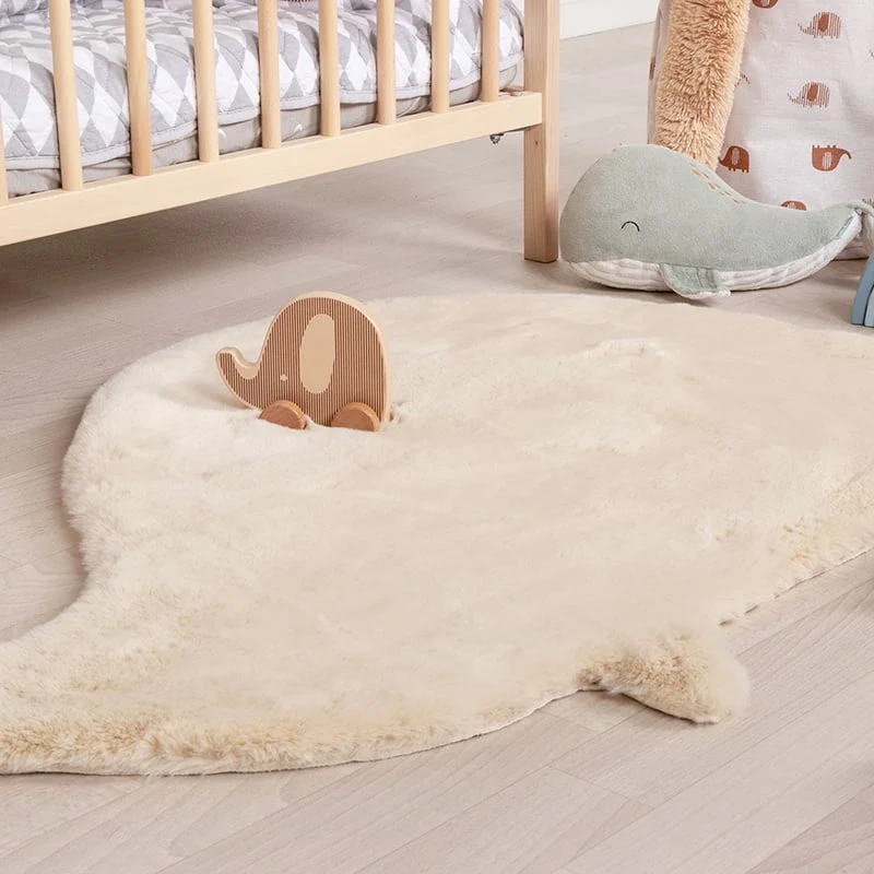 Kinderteppich - Huggy Wal Creme