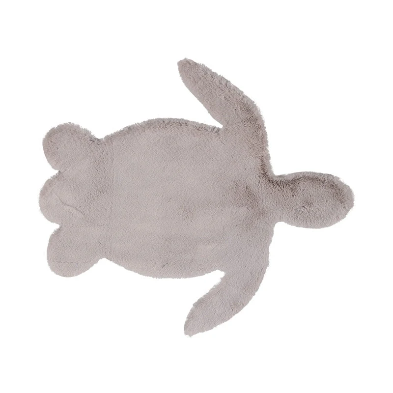 Kinderteppich - Huggy Schildkröte Grau