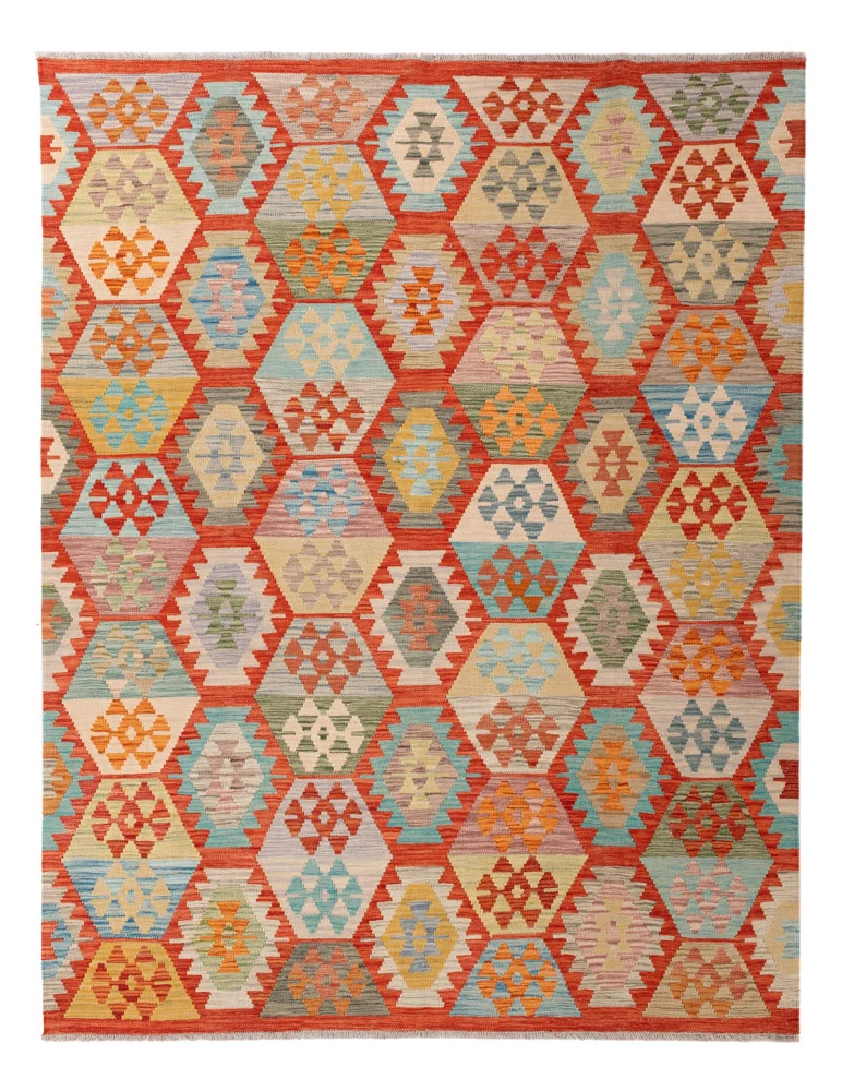 Kelim Maimene Teppich 183x238cm - bunt