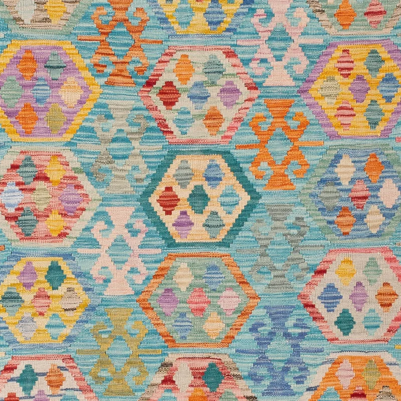 Kelim Maimene Teppich 177x248cm - bunt