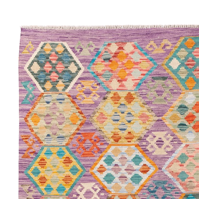 Kelim Maimene Teppich 176x250cm - bunt