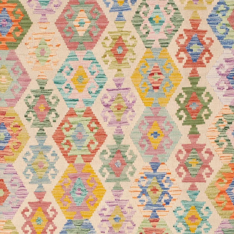 Kelim Maimene Teppich 179x246cm - bunt