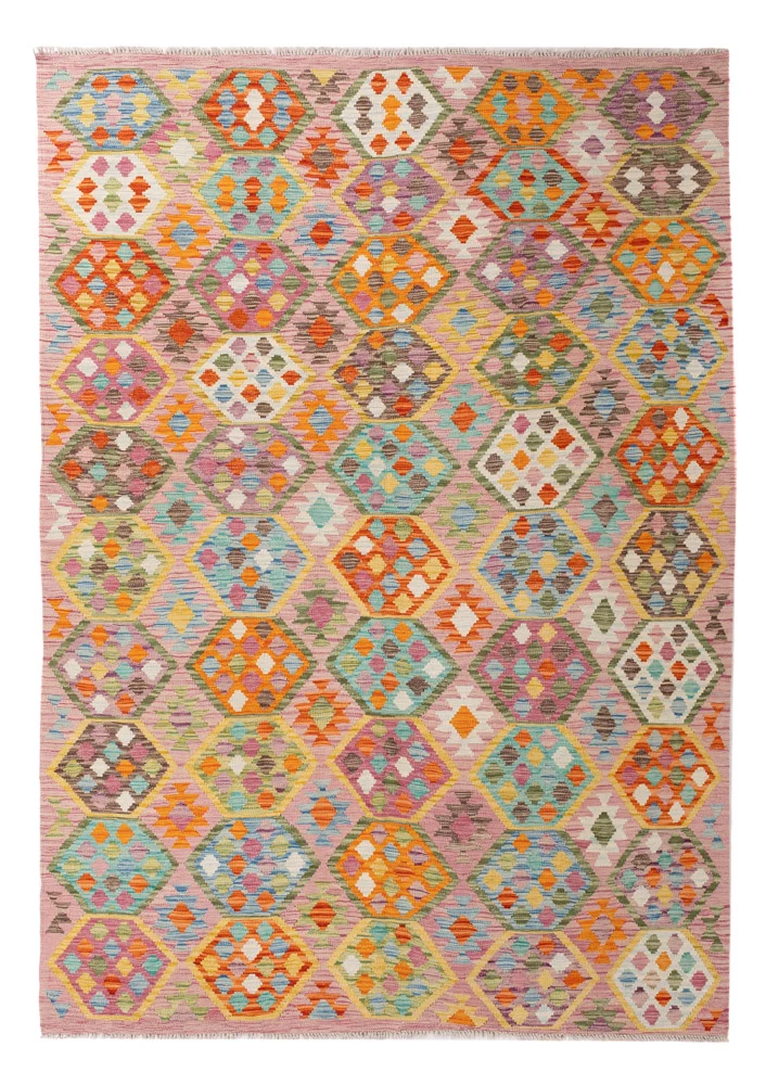 Kelim Maimene Teppich 178x248cm - bunt