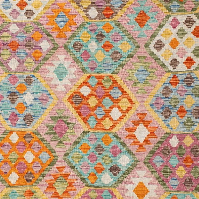 Kelim Maimene Teppich 178x248cm - bunt