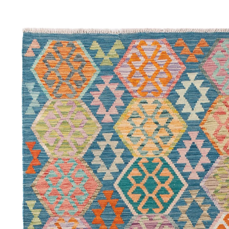 Kelim Maimene Teppich 180x245cm - bunt