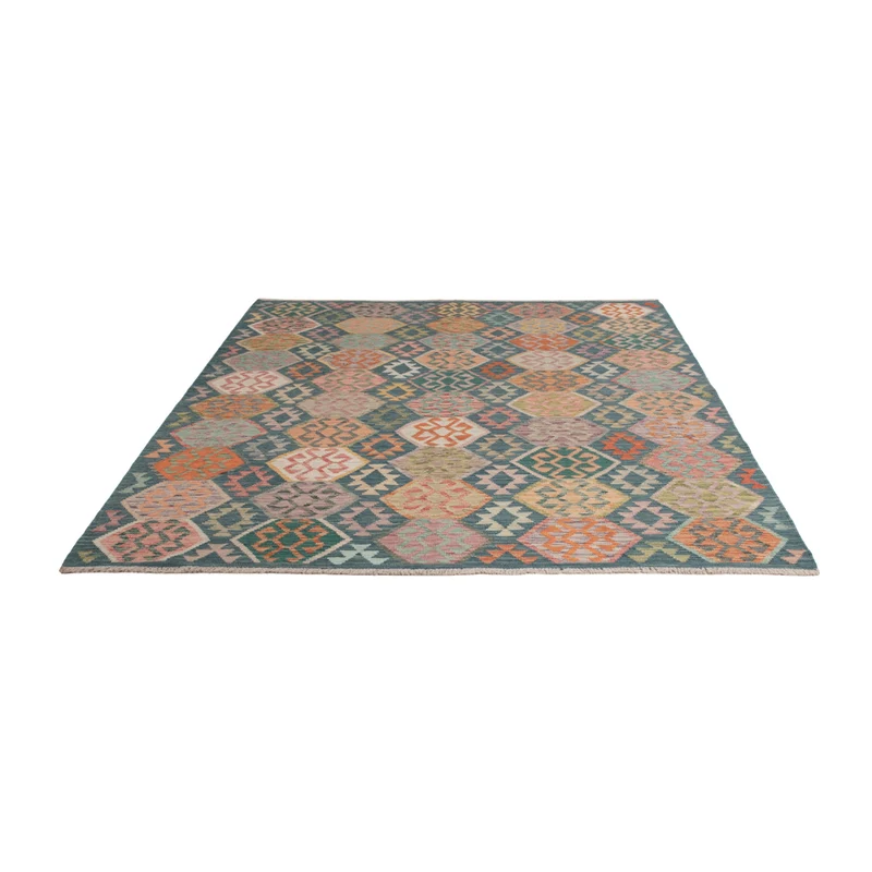Kelim Maimene Teppich 180x245cm - bunt