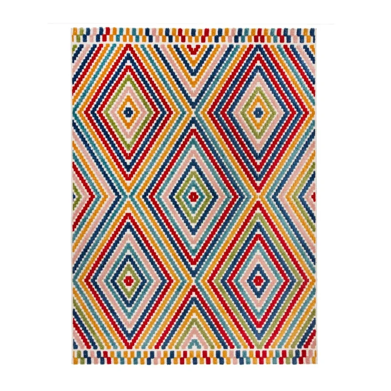 In- & Outdoor Teppich - Bayo Diamond Bunt