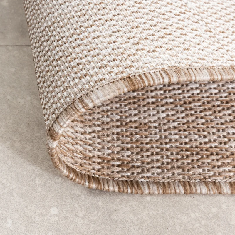 In- & Outdoor Teppich - Sierra Border Creme Beige