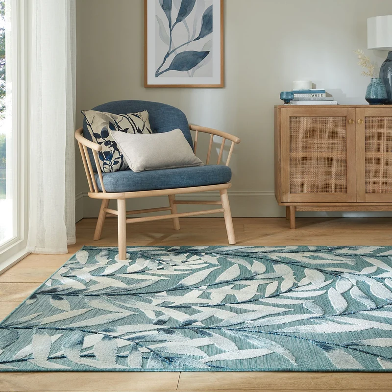 Outdoor Teppich - Plazo Willow Blau