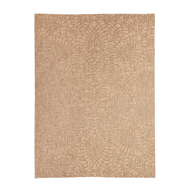 In- & Outdoor Teppich - Dunes Mandala Braun