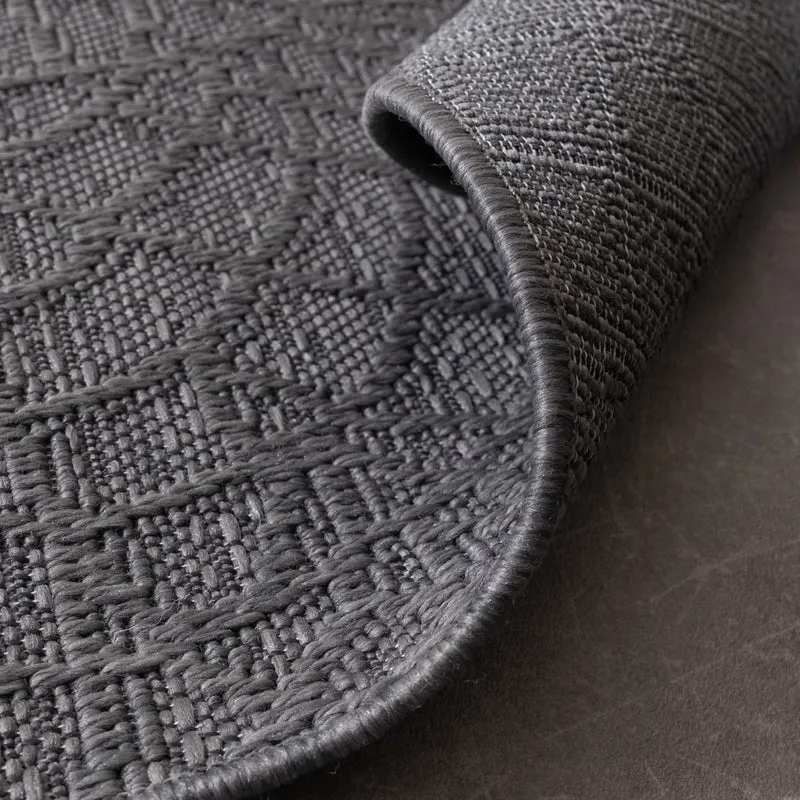 In- & Outdoor Teppich - Dunes Mandala Grau