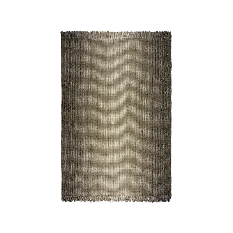 Jute Teppich - Motto Ombre Grau