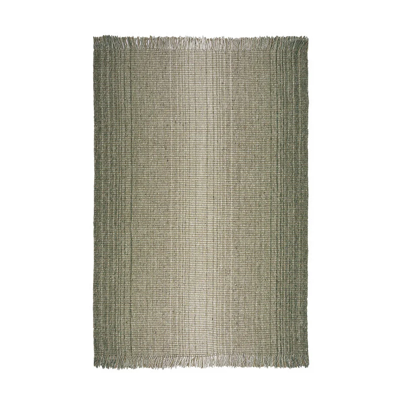 Jute Teppich - Motto Ombre Grün