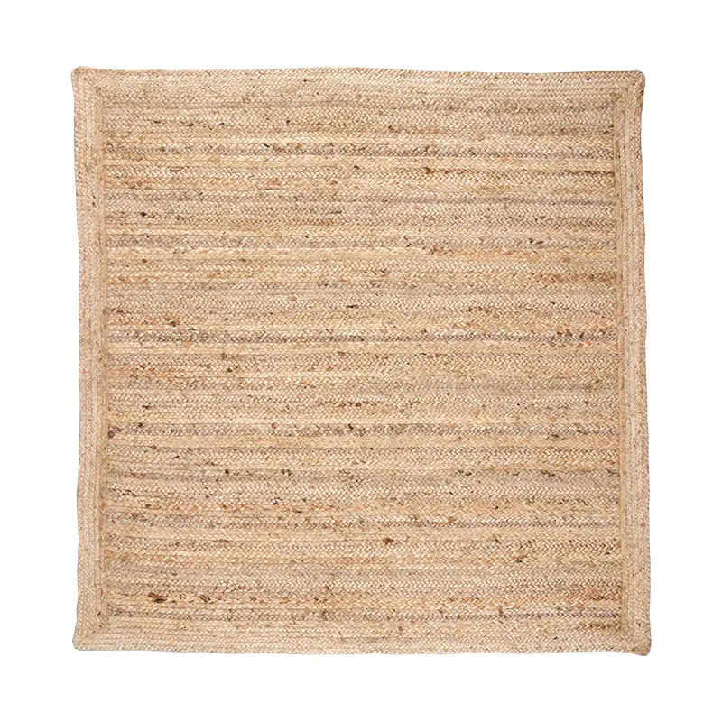 Jute Teppich Quadrat - Fair Natur
