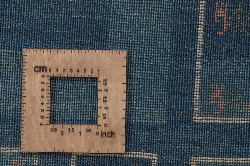 Rizbaf · Handgeknüpft – Blau, 213x157 cm