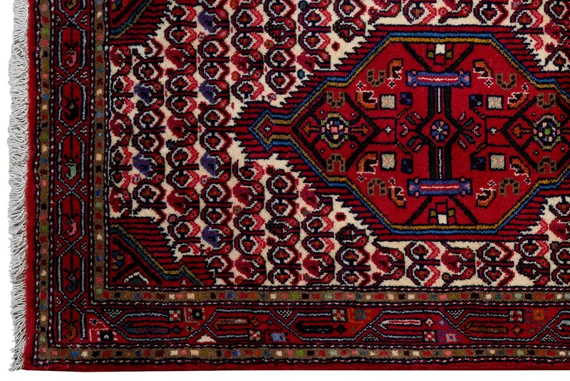 Assadabad · Handgeknüpft – Beige, 290x79 cm