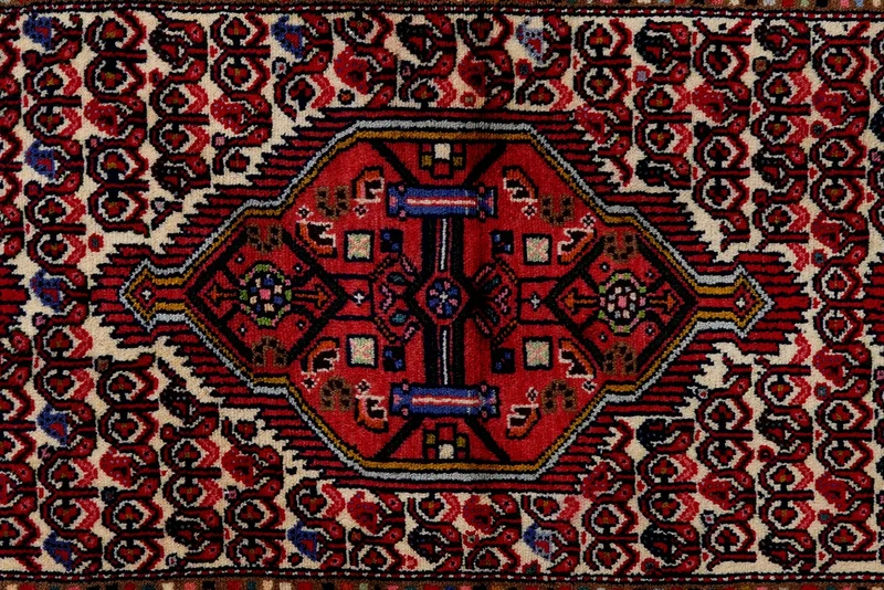 Assadabad · Handgeknüpft – Beige, 290x79 cm