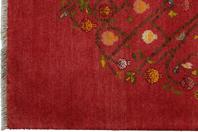 Rizbaf · Handgeknüpft – Rot, 200x147 cm