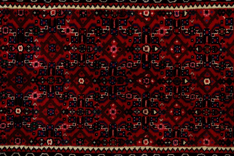 Hosseinabad · Handgeknüpft – Rot, 304x79 cm