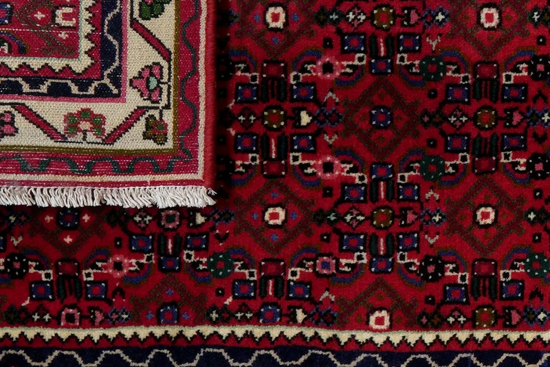 Hosseinabad · Handgeknüpft – Rot, 304x79 cm