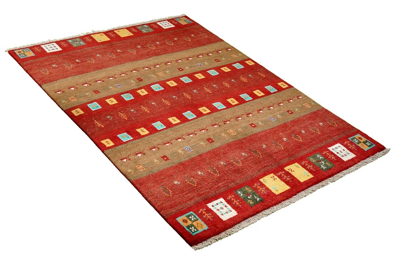 Gabbeh Sonnat · Handgeknüpft – Bunt, 200x151 cm