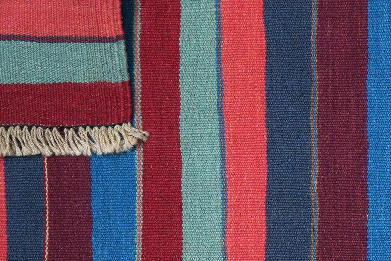 Kelim Gashgai · Handgewebt – Bunt, 187x62 cm