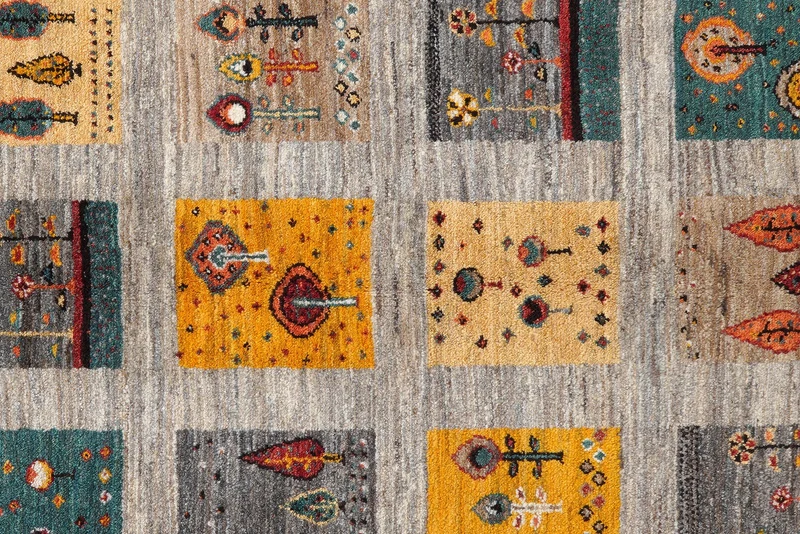 Rizbaf · Handgeknüpft – Beige, 211x158 cm