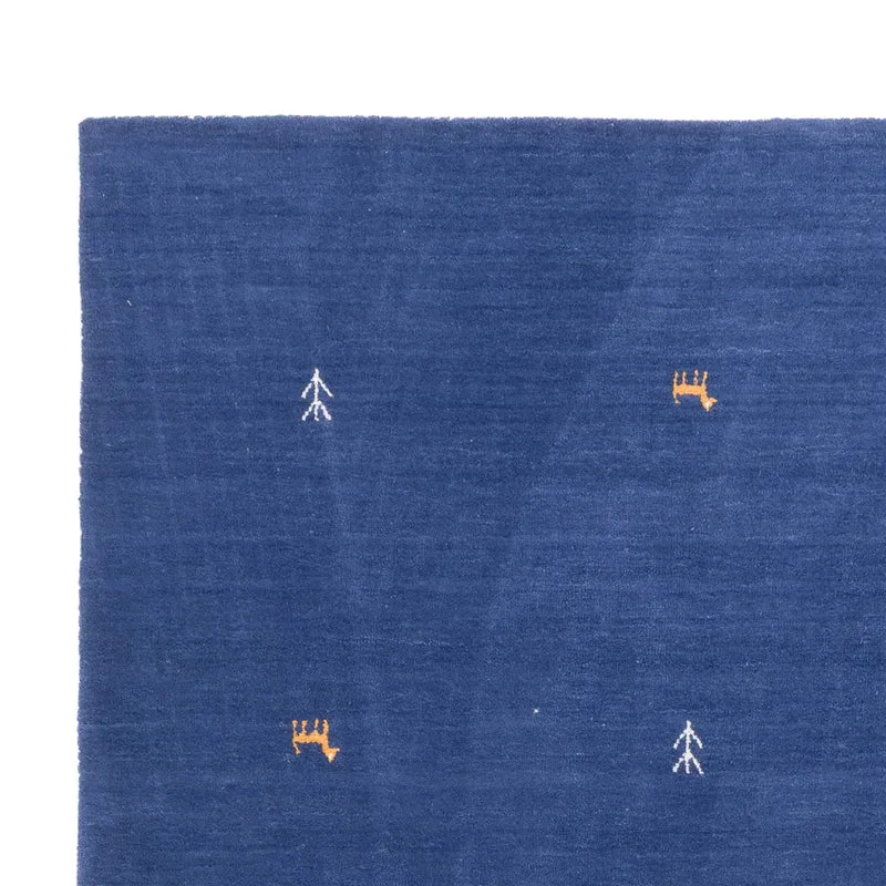 Gabbeh Teppich - Softy - 160 x 230 cm - blau
