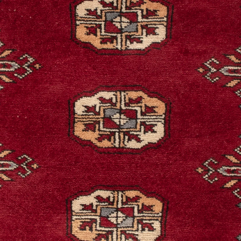 Pakistan Teppich 63x96cm - Orientteppich - rot