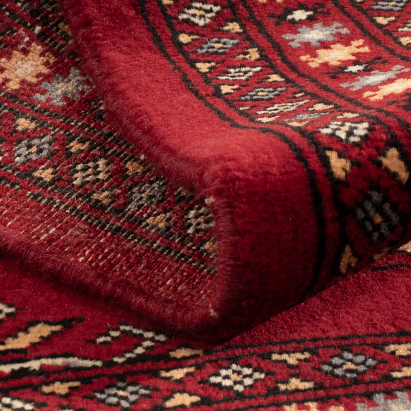 Pakistan Teppich 63x96cm - Orientteppich - rot