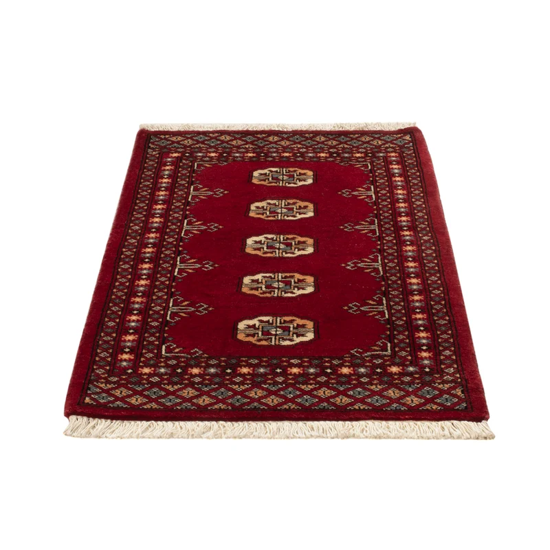 Pakistan Teppich 63x96cm - Orientteppich - rot