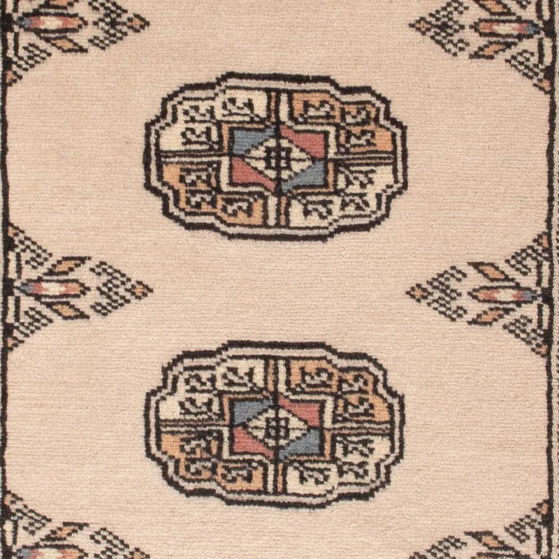 Pakistan Teppich 63x96cm - Orientteppich - creme
