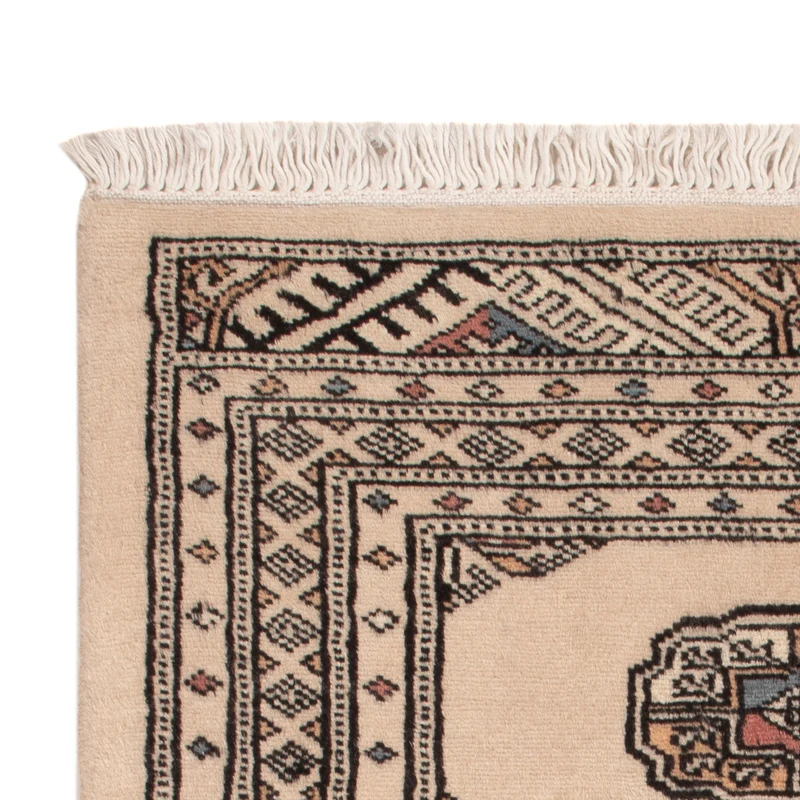 Pakistan Teppich 63x96cm - Orientteppich - creme