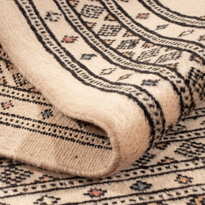 Pakistan Teppich 63x96cm - Orientteppich - creme