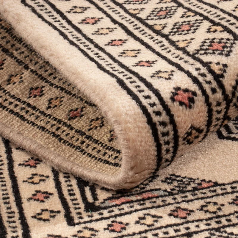 Pakistan Teppich 66x92cm - Orientteppich - creme