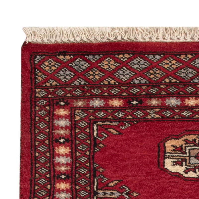 Pakistan Teppich 61x91cm - Orientteppich - rot