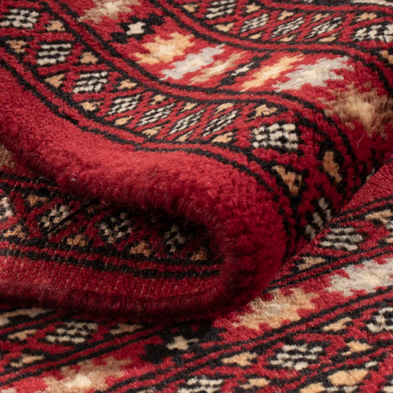 Pakistan Teppich 61x91cm - Orientteppich - rot