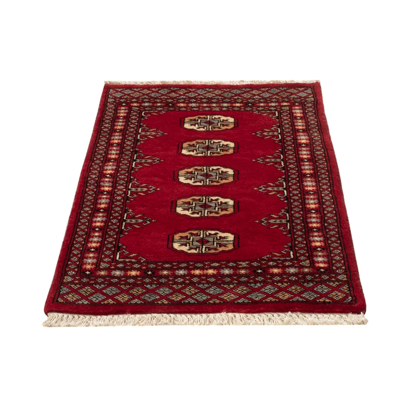 Pakistan Teppich 61x91cm - Orientteppich - rot