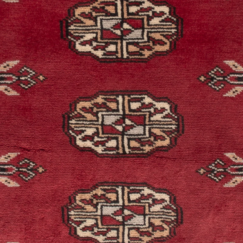 Pakistan Teppich 64x88cm - Orientteppich - rot