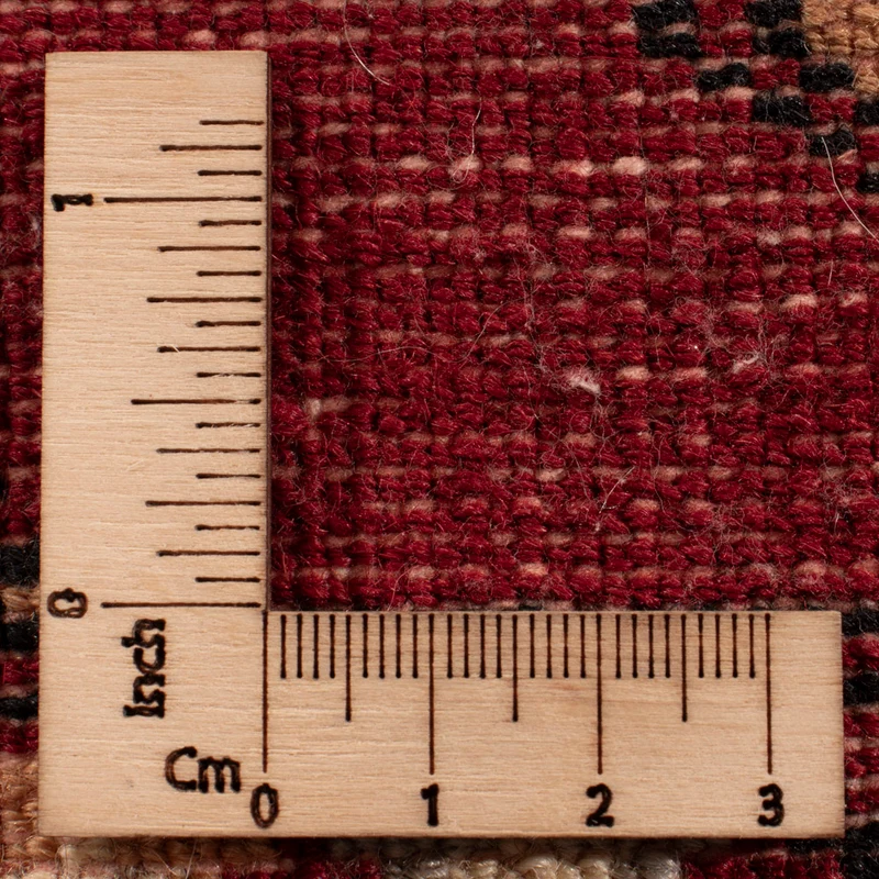 Pakistan Teppich 64x88cm - Orientteppich - rot