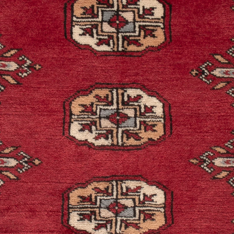 Pakistan Teppich 60x90cm - Orientteppich - rot