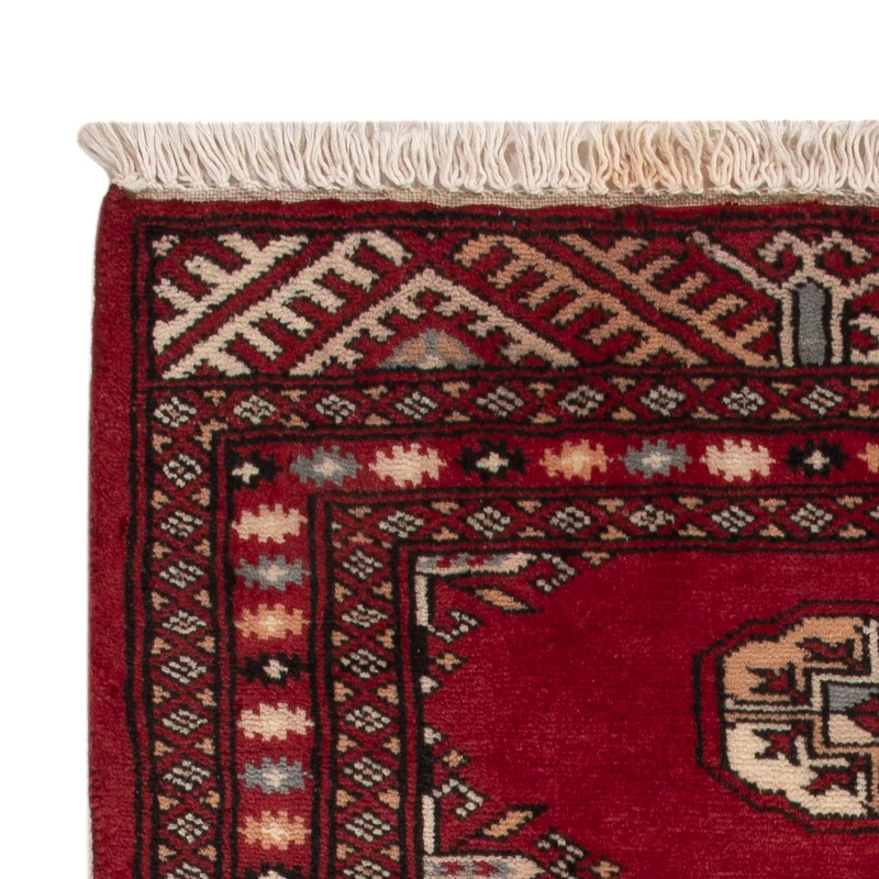 Pakistan Teppich 60x90cm - Orientteppich - rot